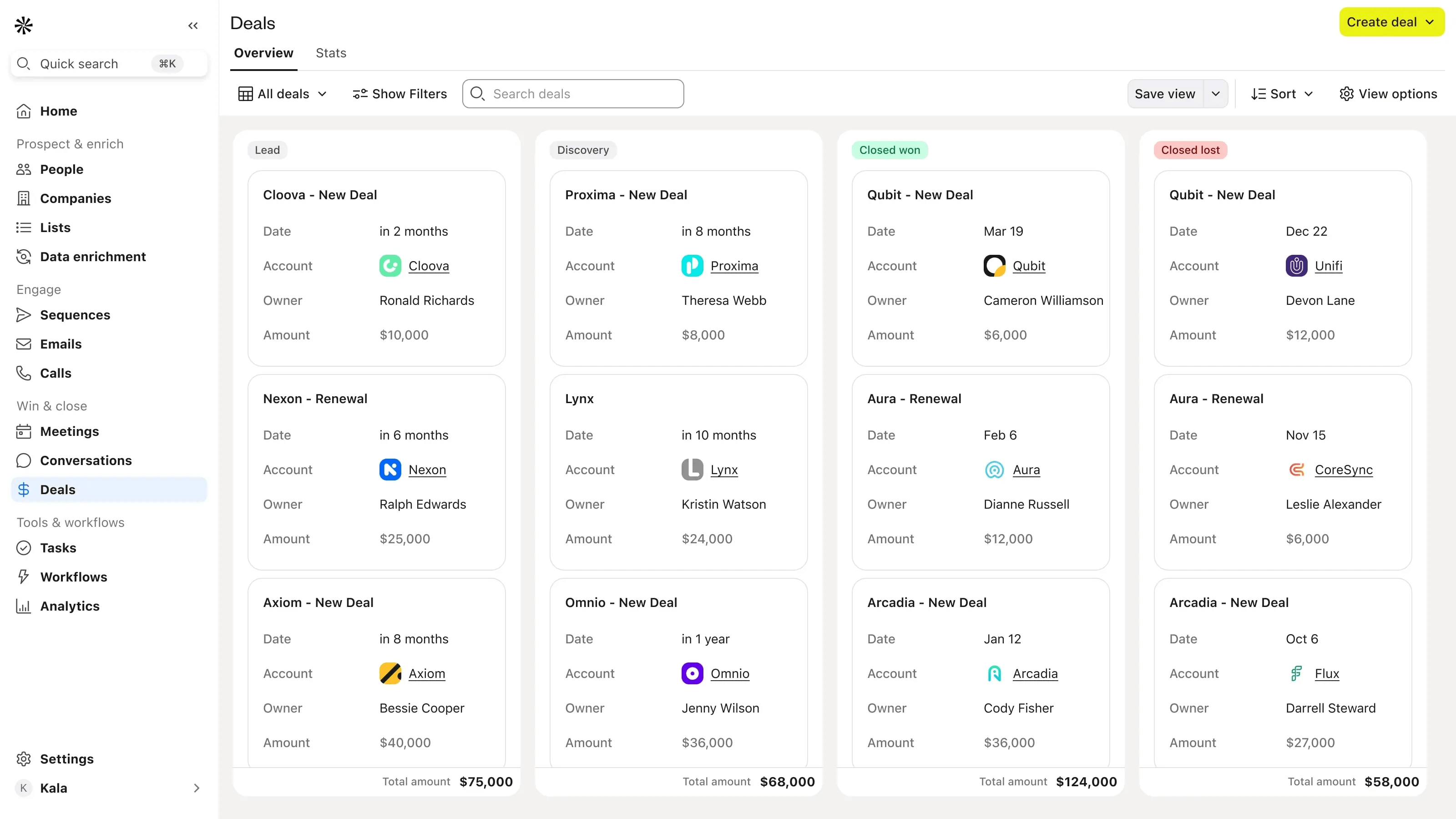 Partner Pro Interface
