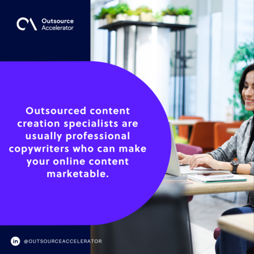 Benefits of outsourcing content writing for businesses