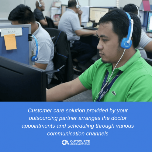 Contact center solutions for the healthcare industry
