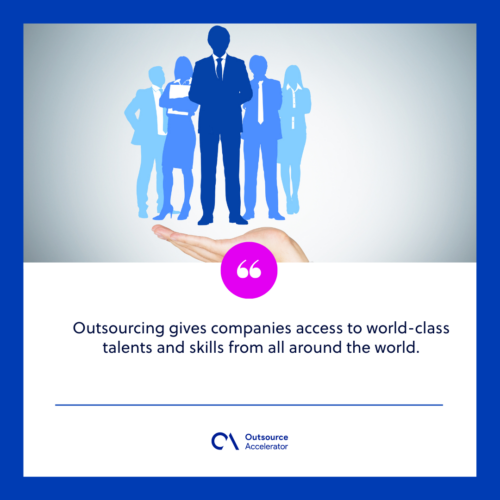 General benefits of HR outsourcing