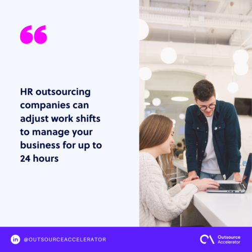 HR outsourcing’s top benefits