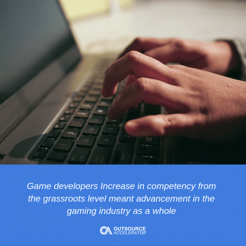 How game development outsourcing improves its industry