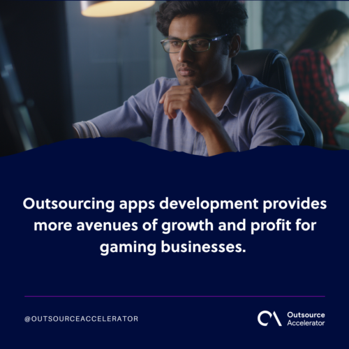 Outsourcing apps expand revenue potential