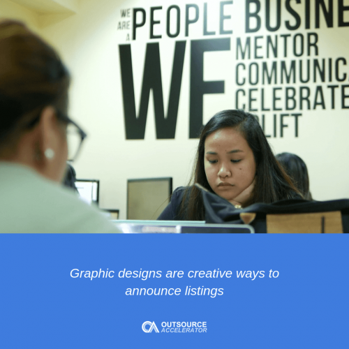 Outsourcing graphic design for real estate businesses