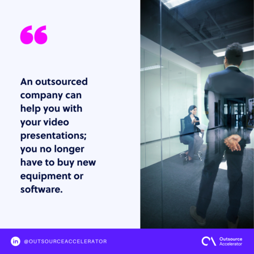 Perks of outsourcing video presentations for your ads