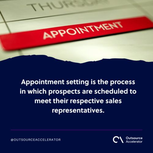 What is an appointment setting