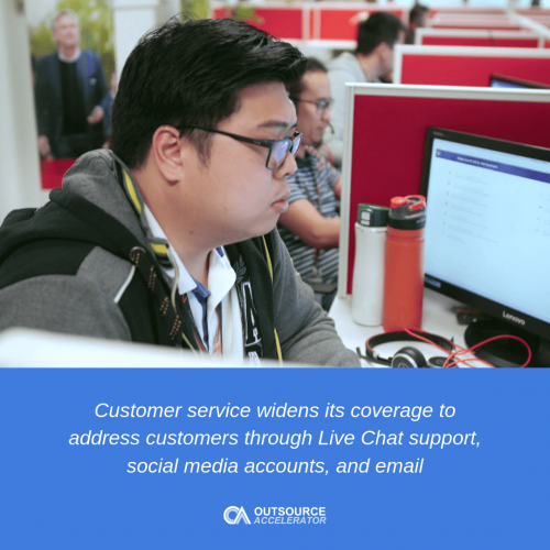 Customer service call center practices outsourcing can improve