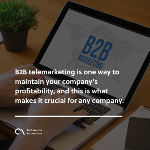 Explore B2B telemarketing and what makes it crucial