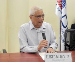 DICT Acting Secretary Eliseo M. Rio Jr. rolling out free Wi-Fi services