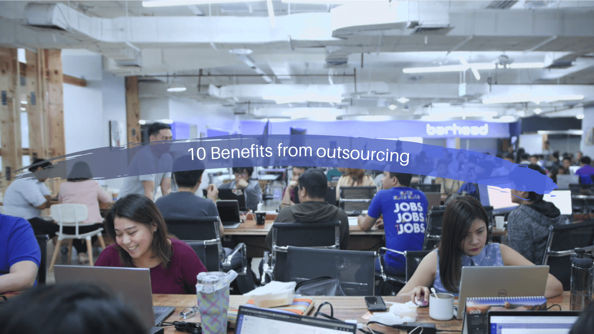 Benefits from outsourcing