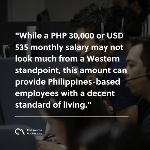 What can a PHP 30,000 monthly salary afford