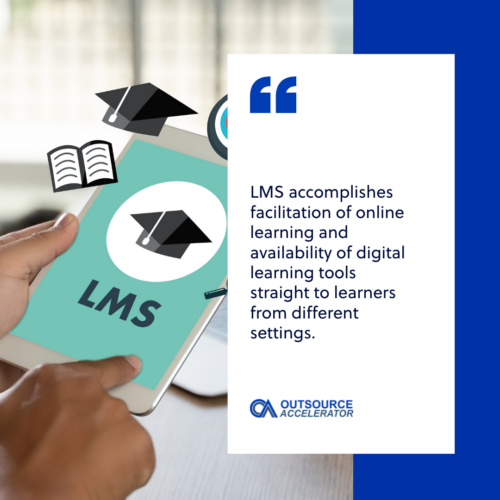 LMS and outsourcing