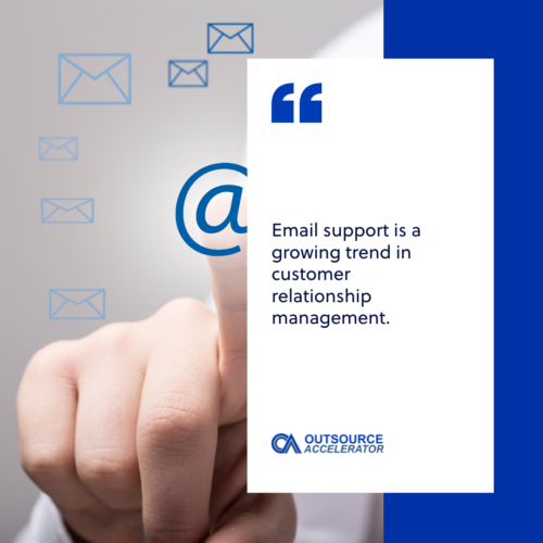 What is email support?