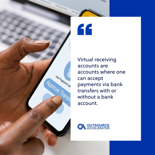 virtual receiving accounts