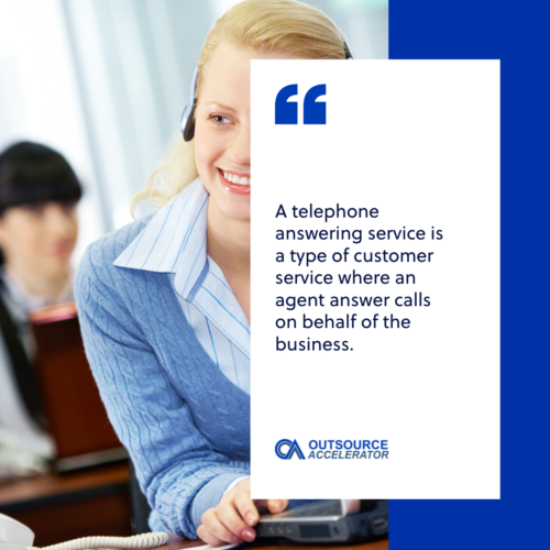 Telephone Answering Service Outsourcing Glossary Outsource Accelerator