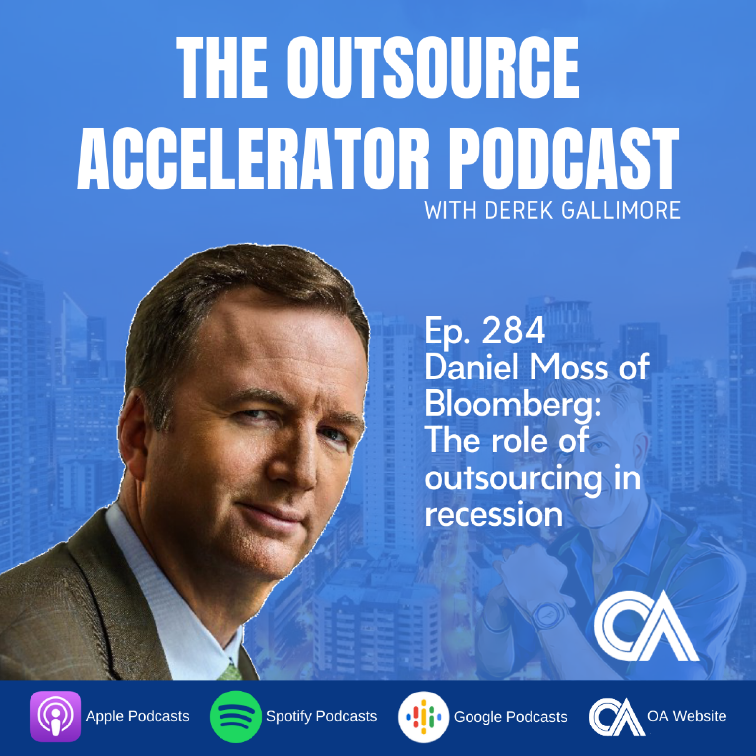 Daniel Moss of Bloomberg The role of outsourcing in recession