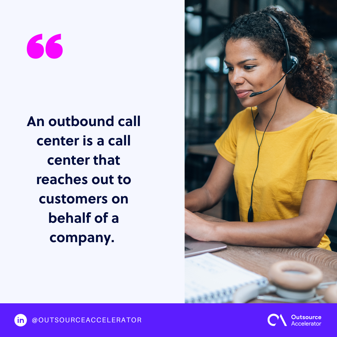 Outbound Call Center Example Improve your business strategy with an outbound call center | Outsource ...