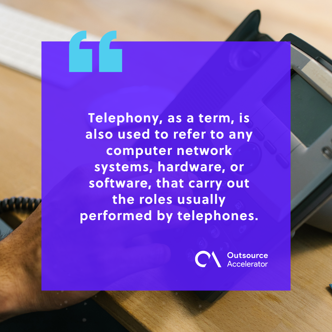 Telephony Outsourcing Glossary Outsource Accelerator