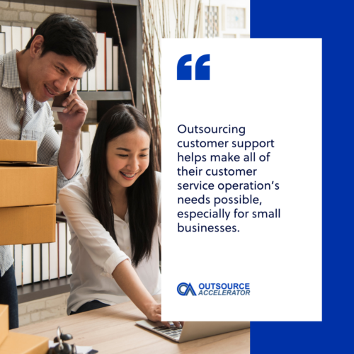 Outsourcing customer support for small businesses