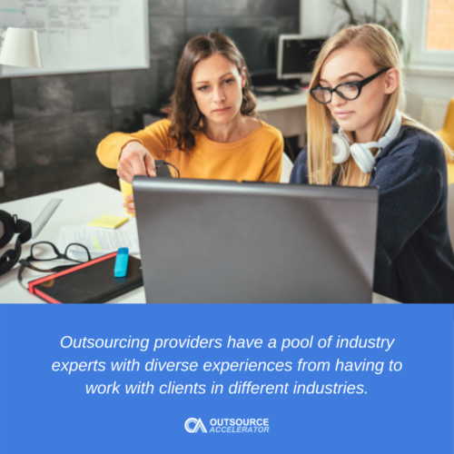 Advantages of outsourcing
