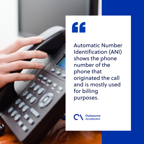 What is Automatic Number Identification (ANI)?