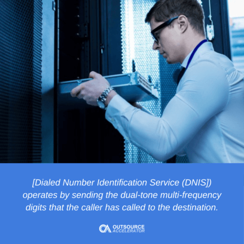 DNIS Dialed Number Identification Service Outsourcing Glossary
