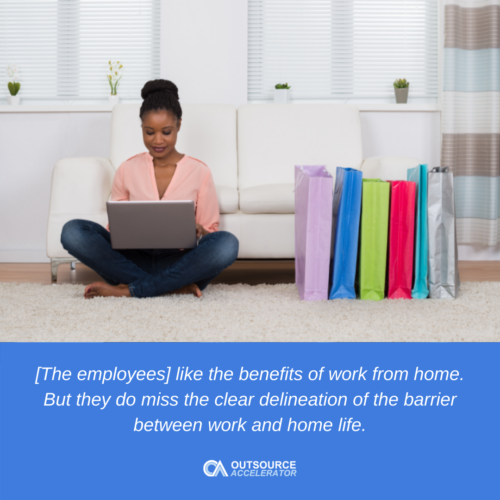Pros and cons of working from home