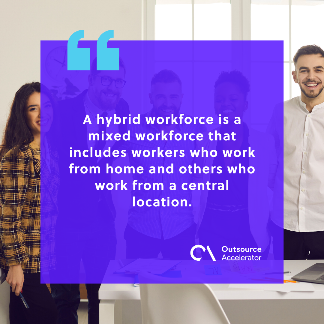Hybrid Workforce Outsourcing Glossary Outsource Accelerator