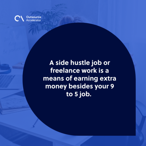 How do side hustle jobs work