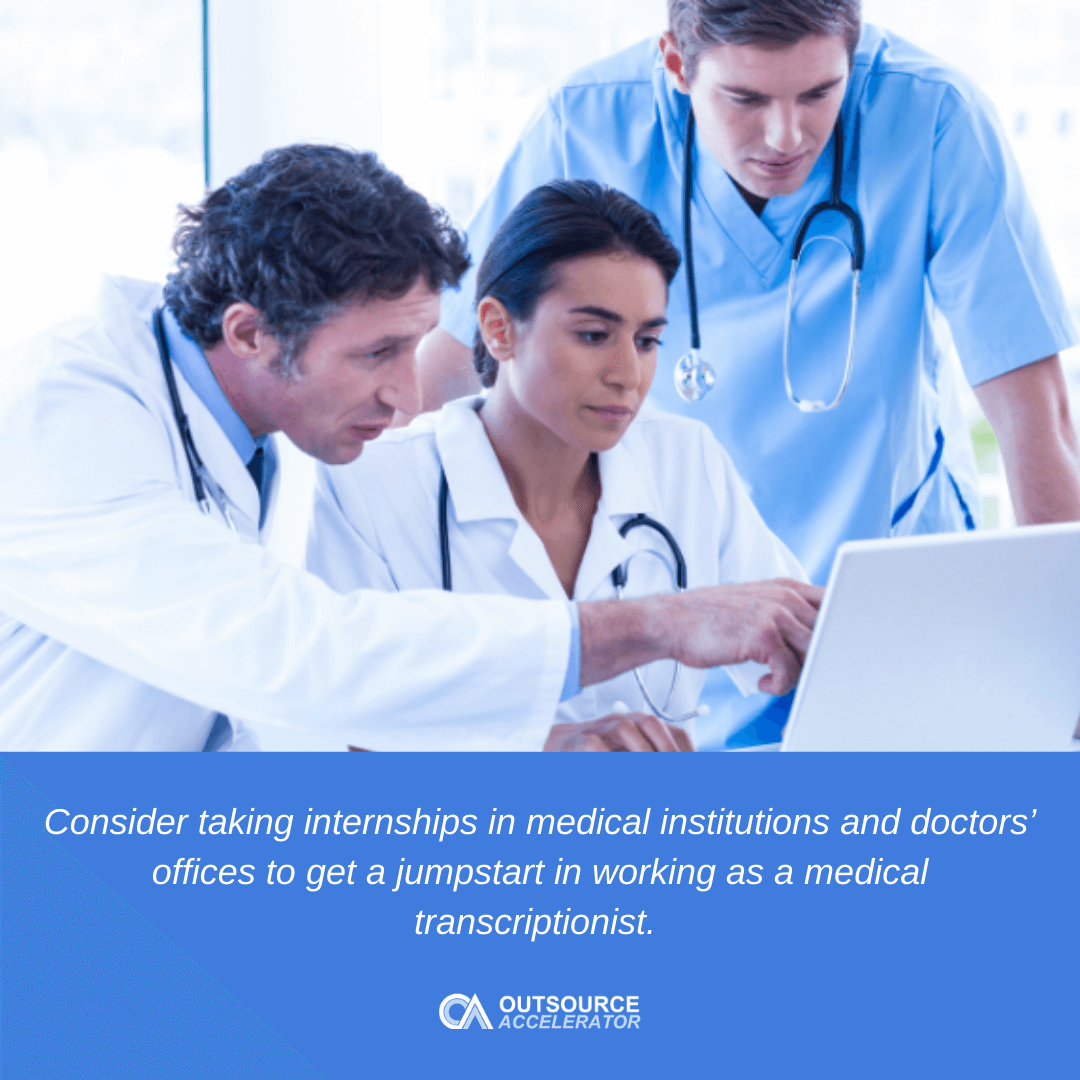 Surefire ways to a medical transcriptionist Outsource Accelerator