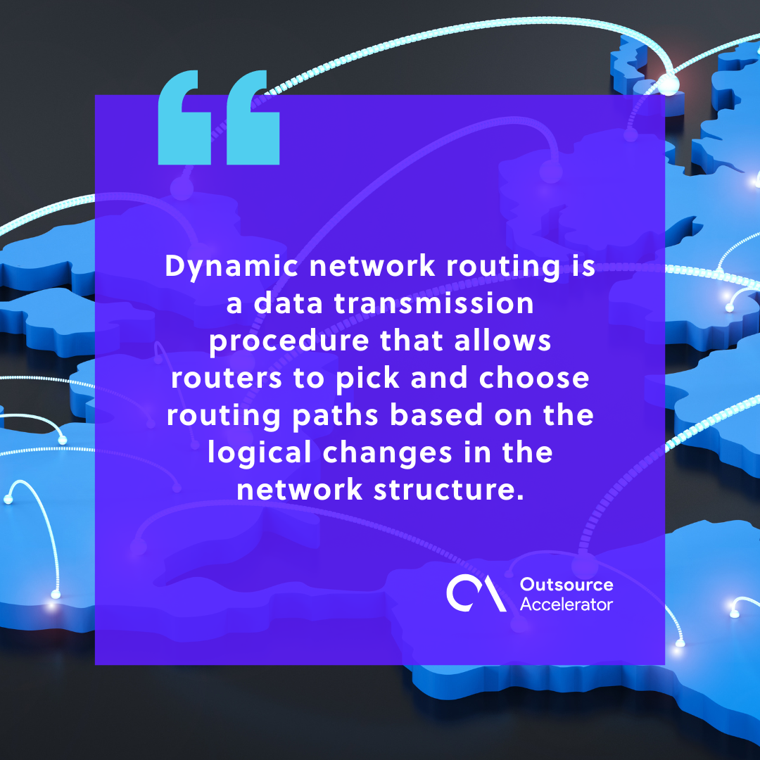Dynamic network routing Outsourcing Glossary Outsource Accelerator