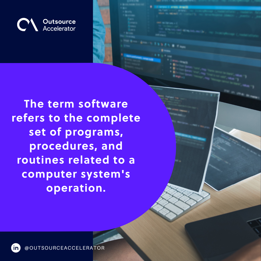 Software | Outsourcing Glossary | Outsource Accelerator