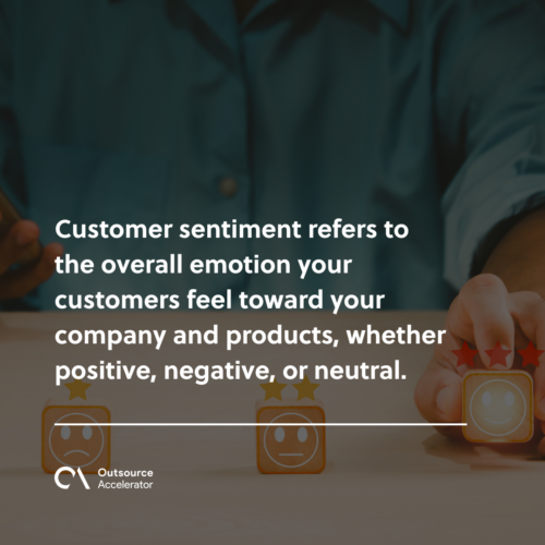 A quick look at customer sentiment analysis