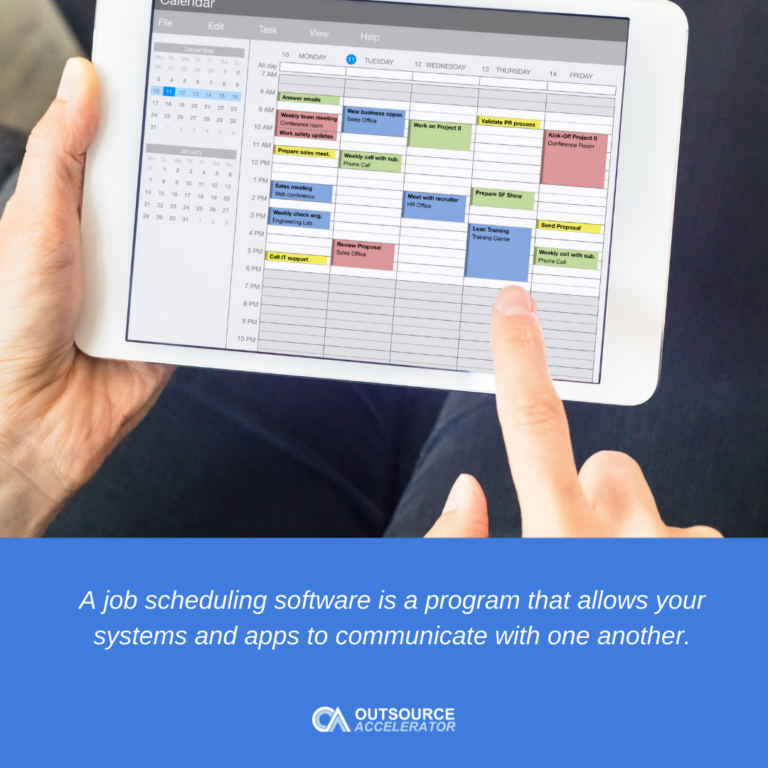 Job Scheduling Software Outsourcing Glossary Outsource Accelerator