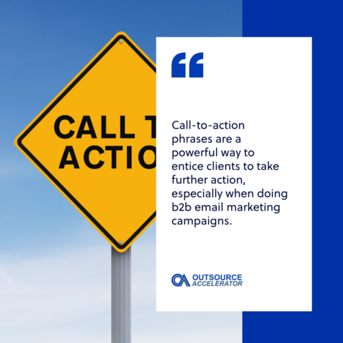 a call to action sign 