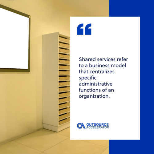 What are shared services?