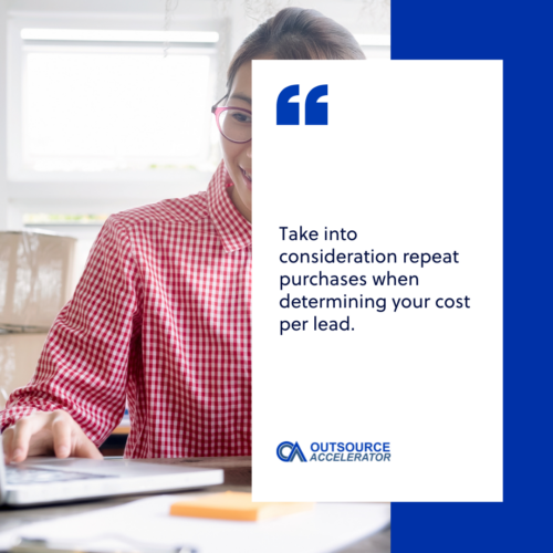 What is the cost per lead? How do you calculate it? Outsource Accelerator