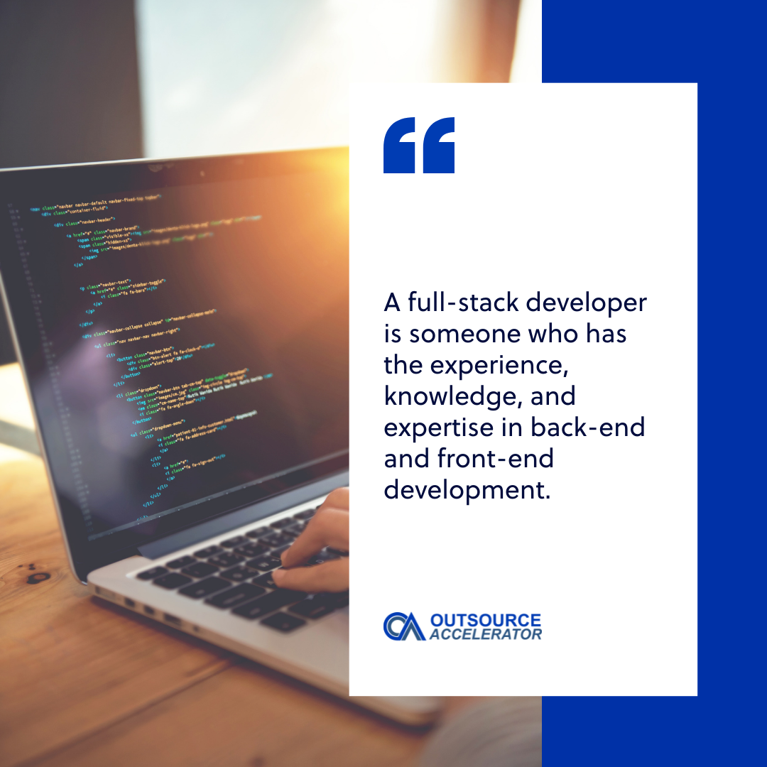Full-stack developer | Outsourcing Glossary | Outsource Accelerator