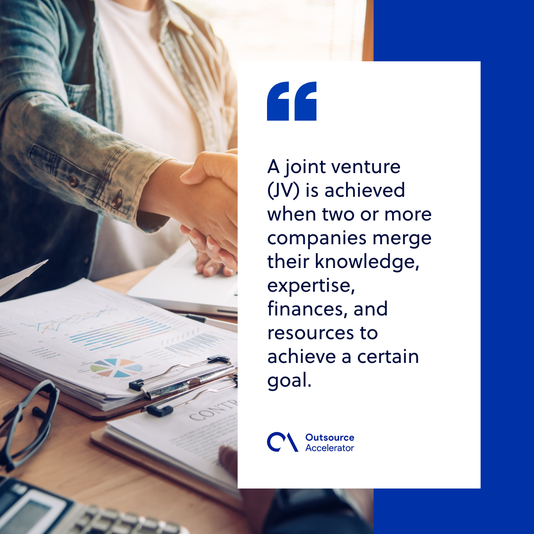 Joint Venture Outsourcing Glossary Outsource Accelerator