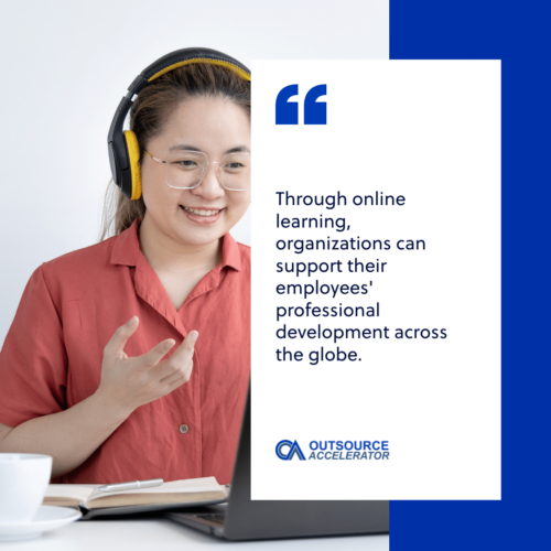 5 key advantages of online learning platforms for the company