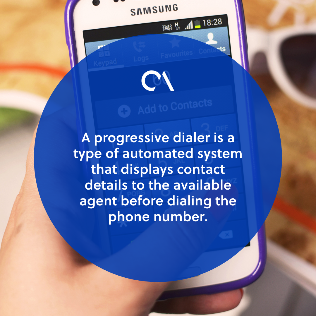 Progressive dialer Outsourcing Glossary Outsource Accelerator