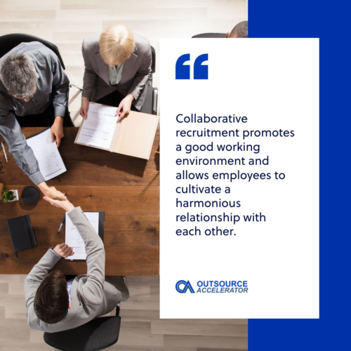 What can your organization get from collaborative recruitment