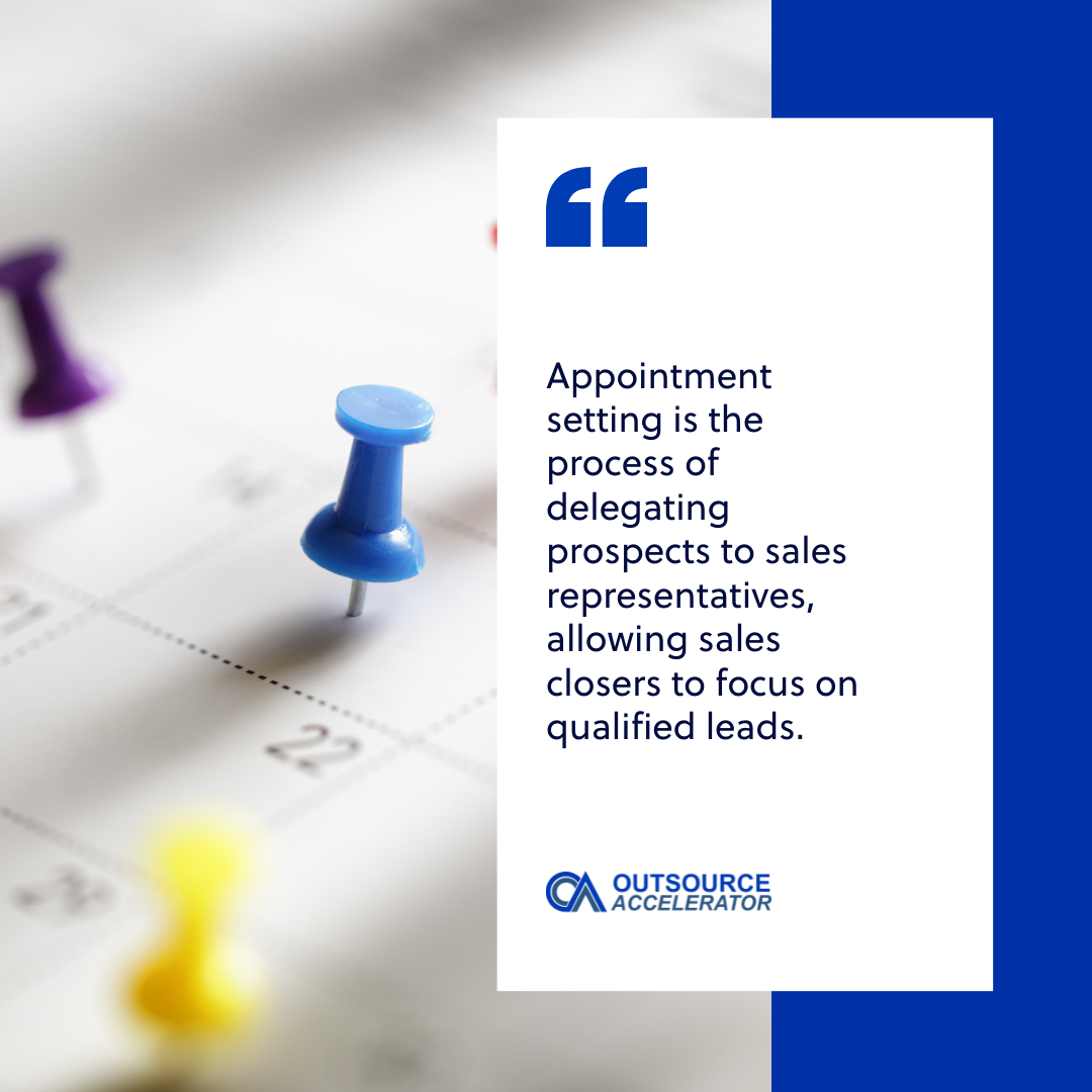 Appointment setting Outsourcing Glossary Outsource Accelerator