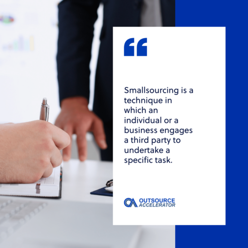 What is smallsourcing?