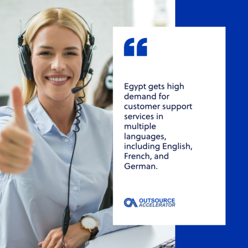 Roles you can outsource to Egypt