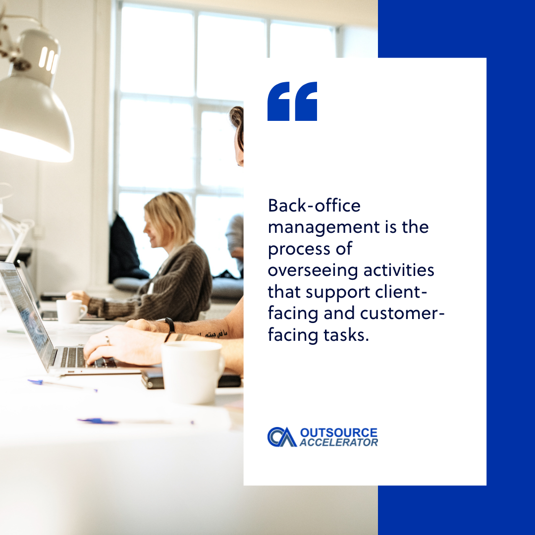What is backoffice management and why is it important? Outsource