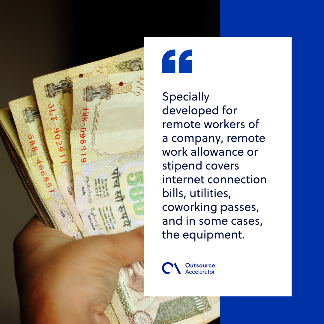 Should businesses provide remote work allowance? Outsource Accelerator