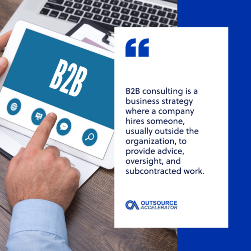 What is B2B consulting