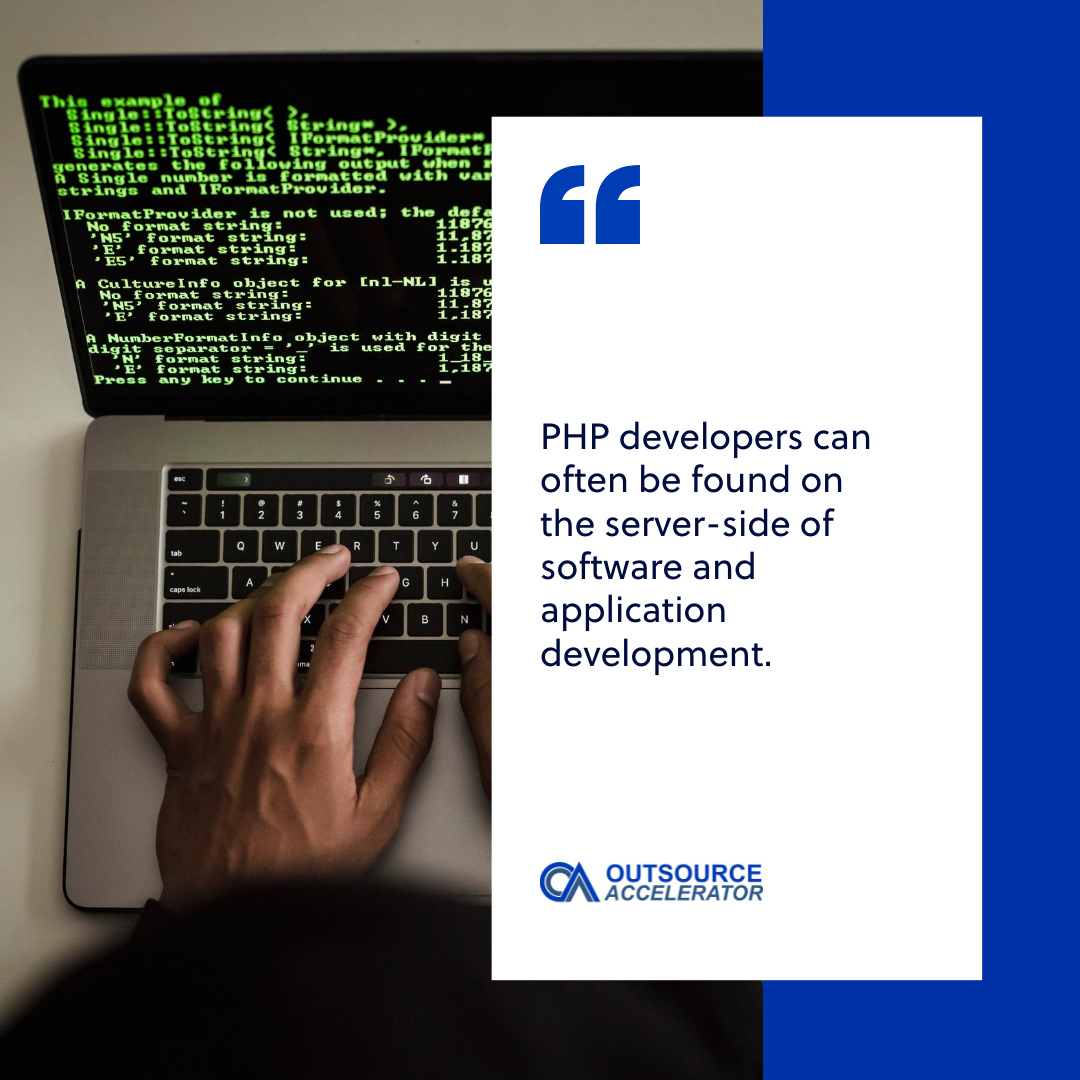 php web developer meaning