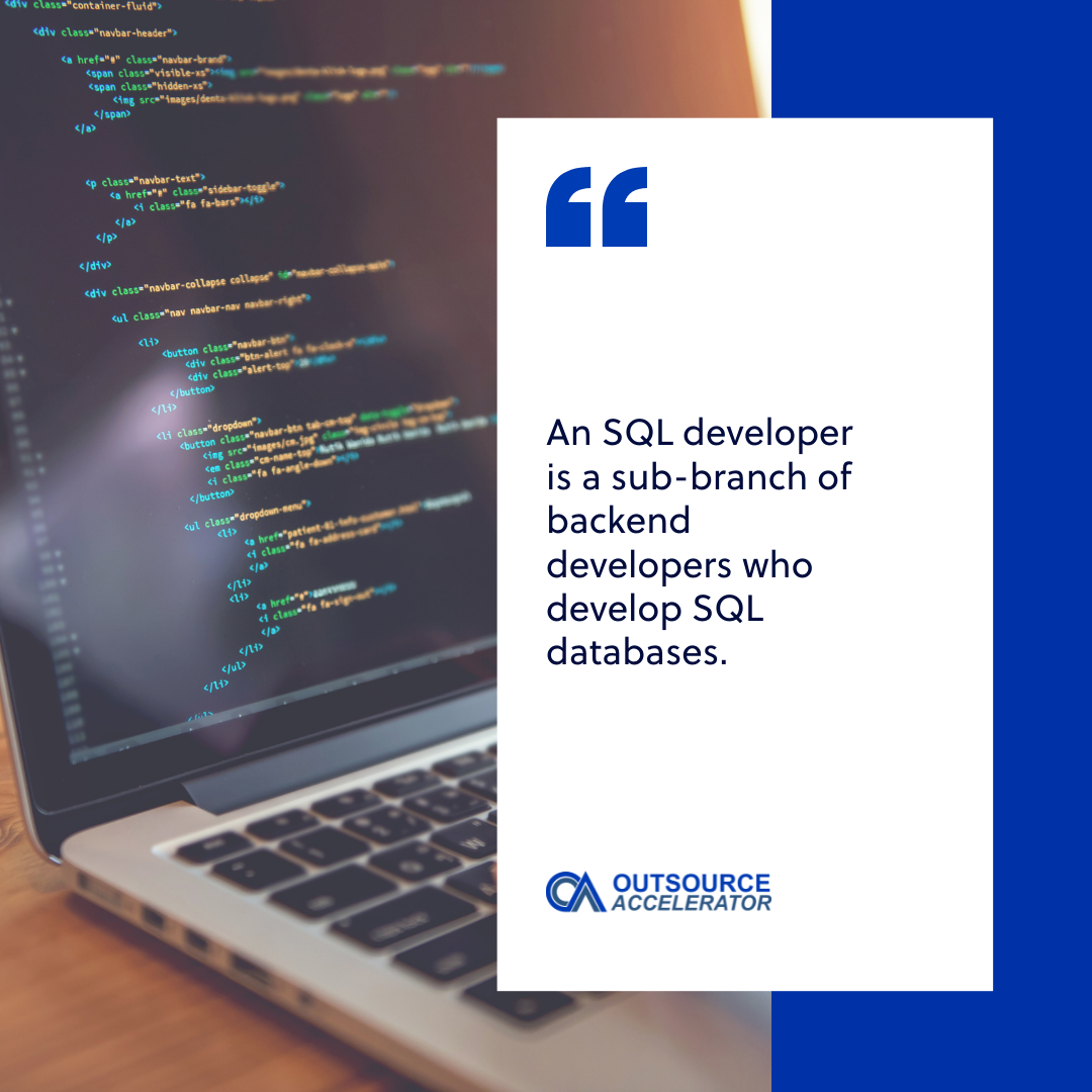 SQL developer | Outsourcing Glossary | Outsource Accelerator